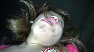 Asian amateur girlfriend gives a blowjob pov HD