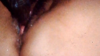 Closed up fucking to my wife she cum and moaning