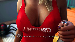 Busty College Blonde Heather Loves the Taste of My Big White Cock and Gives Boobjob After Her Boyfriend Cheated On Her