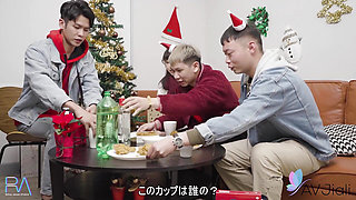 Yuli Waits for the Party to End to Seduce Leo and Suck His Cock