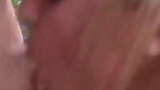 Outdoor face fuck
