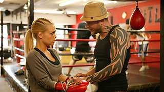 Scott Nails and Jesse Jane are preparing for a big fight