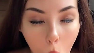 Beauty in Black Pantyhose Obediently Sucks and Bends Over for Doggy Style Fucking