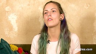 First-year Students 18+ - Student 18+ Josi Enjoys Herself - Solo With Vibrator