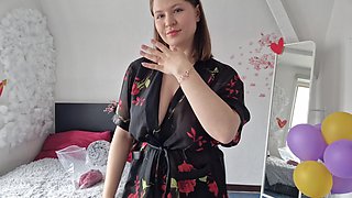 Cherry Blossom Grwm, Soft and Sensual Tease in a Cheongsam