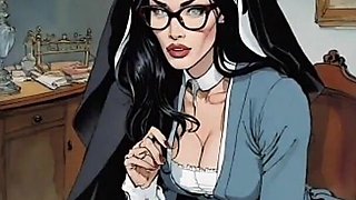 The Sexual Adventures of a Naive Nun. Visual Novel. Animation Comic. Fetish. Fart