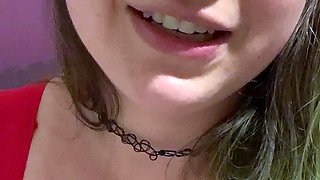 Pale amateur teen brunette Lynn Love