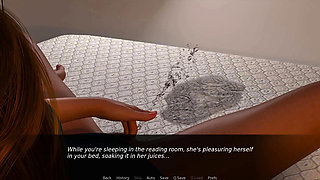Nursing back to pleasure: horny girl masturbates and squirts multiple times on the bed ep 39