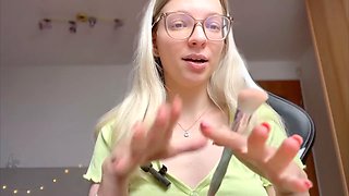 Platinum-blonde Goddess Bella Rae transforms you into her doll in this sissy ASMR roleplay