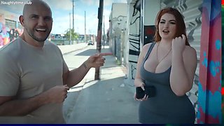 BBW public fuck: Big Tits, Big Ass  Blowjob Porn