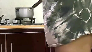 My Pakistani Devar Again Fuck Me in the Kitchen(hindi Audio)