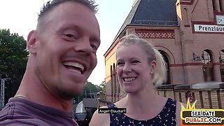 German lovemaking date amateur porn babe public POV PORN