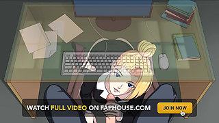 Kunoichi Trainer - Ninja Naruto Trainer - Part 111 - Secretary Handjob! by Loveskysanx