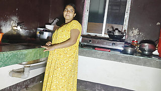 Local Village Bhabhi Sex in Kitchen