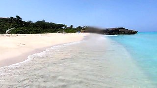 Swimming Naked in Cuba's Atlantic Ocean Waters