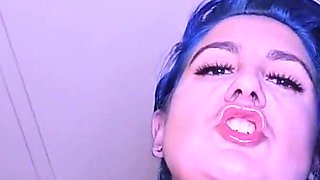 POV: Restrained, Gagged, and Hole Stretched with a Knotted Dildo