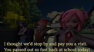 DDLC girls farting animation