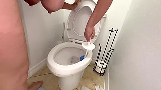 Stepmom Cleaning French Maid
