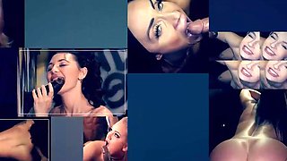Big Busty Milf Covers Her Mouth In Cum At The Gloryhole