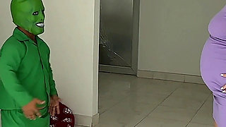 Sexy Pregnant Latina Finds a Horny Little Monster at Home Who in Exchange for Not Bothering Her Ends up Fucking Her Hard.