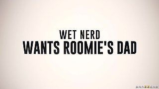 Wet Nerd Wants Roomie's Dad With Scott Nails, Angie Faith - Brazzers