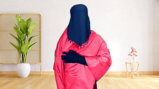 Indian Muslim Girl in Burkha Enjoys Romantic Sex Night
