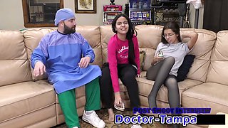 Doctor Tampa tends to the challenging patient Alix Avery