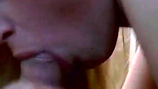 Hot young blonde sucks and fucks old guy with huge dick