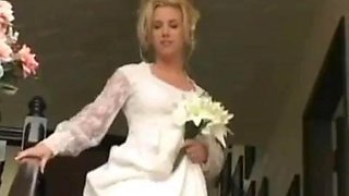 Bride Fucked Hard Wedding Dress
