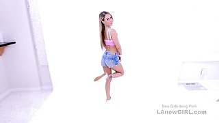 LA New Girl featuring bimbo's step fantasy clip