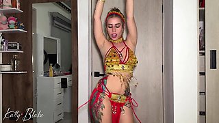 Exotic dancer gets fucked in the booty - KATTY BLAKE