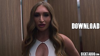 Angel Youngs gets screwed in elevator