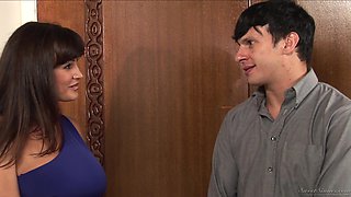 Exciting slut Lisa Ann soul-stirring scene