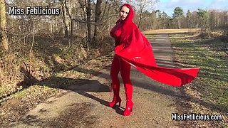 Latex Superhero Miss Fetilicious