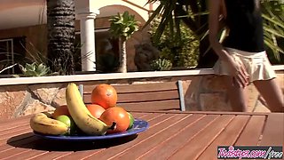 Twistys - (Anita Pearl) starring at stash the banana
