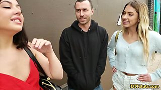Khloe Kapri And Whitney Wright: Big Cock For Two