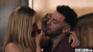 Steamy teenager came and fucks moms husband