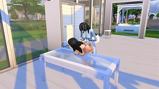 Amateur Trans Alien's Wild Fantasy Sparks Sims Seduction
