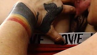 Licking Pussy Behind Ass Tease Turned Into Orgasm Lesbian