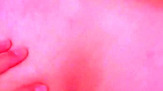 He Cums From Big Strapon. Prostate Cumshot
