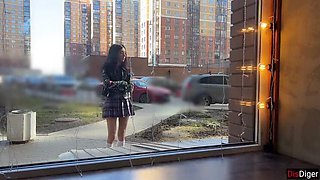 Hot Brunette Teen Takes Anal in Many Positions - Only Anal Action