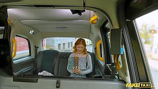 Fake Taxi - Sexy small boobs ginger shoots nudes in public rides big shaft hard and squirts everywhere