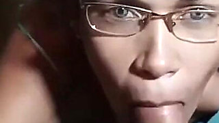 My Stepmother and Stepsister with Their Delicious Blowjobs That End in the Mouth.