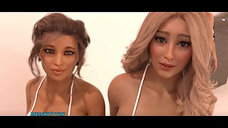 3D animated hentai fun with Misskitty2k
