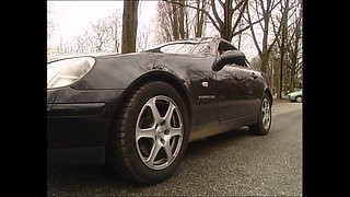 German MILF Bitch Takes Cum on Her Face