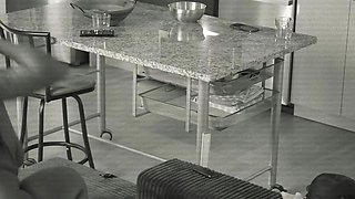 Caught Auntie Fuckin on the Security Cameras