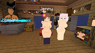 Minecraft Jenny Mod Fapcraft Jenny and Zoey Are Here to Fuck and Have a Threesome