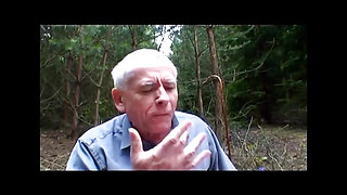 Old Man Fucks Sexy Girl and His Wife Masturbates