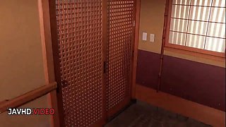 Amateur Japanese Reina enjoys giving wild head then enduring intense sex