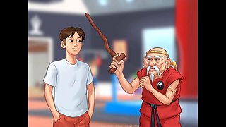 Summertime saga, fucking cartoons, school